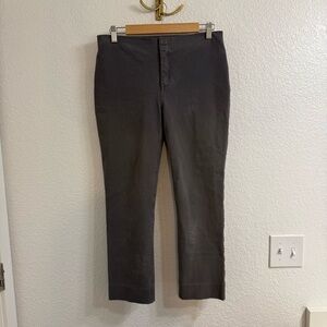 MM Lafleur Hockley Pants Grey Convertible Adjustable Organic Cotton Size 10